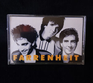 Vintage Farrenheit - Self Titled Cassette Tape 1987 Warner Bros